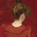 نقاشی Carolus-Duran - Study of Lilia