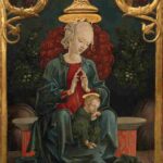 نقاشی Cosmè Tura - Madonna and Child in a Garden