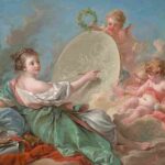نقاشیFrançois Boucher - Allegory of Painting