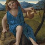 نقاشیGiovanni Bellini - The Infant Bacchus