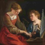 نقاشی Orazio Gentileschi and Giovanni LanfrancoOrazio Gentileschi painter Florentine