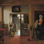 نقاشی Pieter de Hooch - The Bedroom