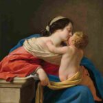 نقاشی Simon Vouet - Madonna and Child