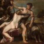 نقاشیTitian and Workshop - Venus and Adonis